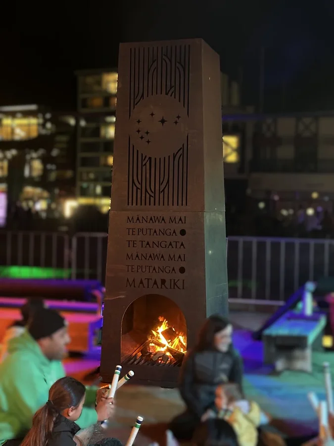 Matariki Corten Steel Fire